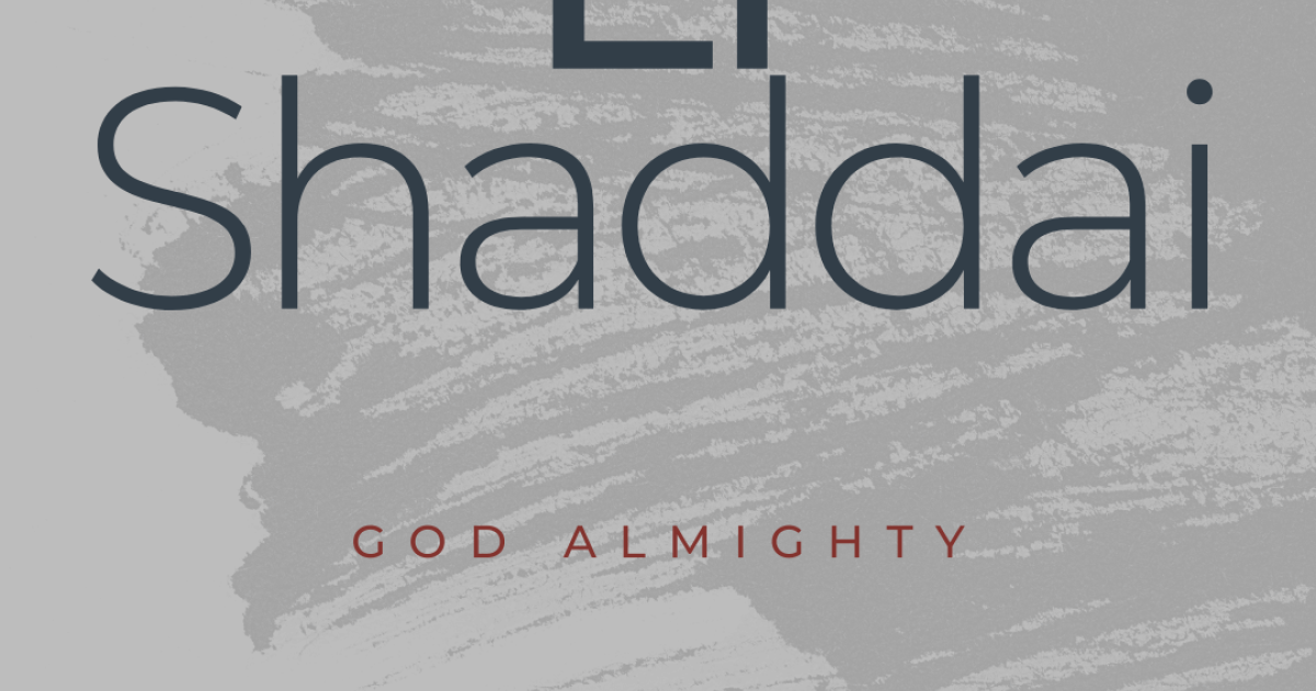 El Shaddai | Love Worth Finding | Love Worth Finding Ministries