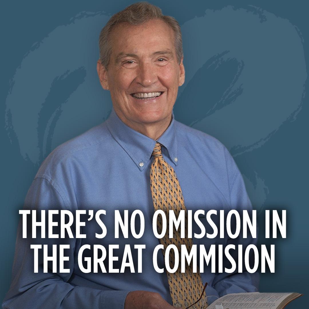 There's No Omission in the Great Commission 1843 AUDIO 1080x1080 No Logo