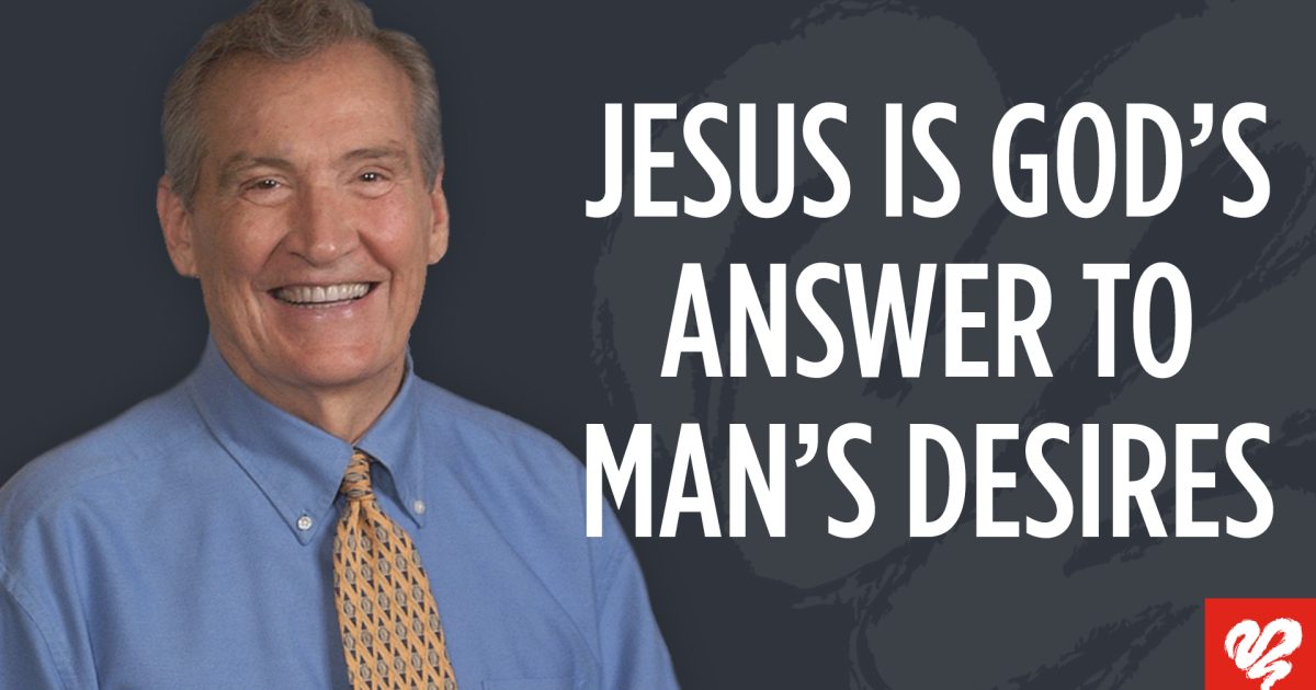 Jesus is God's Answer to Man's… | Love Worth Finding Ministries